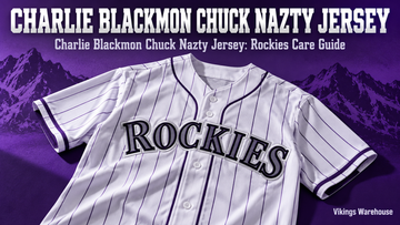 Charlie Blackmon Chuck Nazty jersey cover image - Charlie Blackmon Chuck Nazty Jersey: Rockies Care Guide