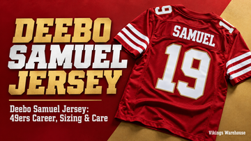 Deebo Samuel jersey cover image - Deebo Samuel Jersey: 49ers Career, Sizing & Care
