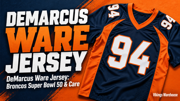 DeMarcus Ware jersey cover image - DeMarcus Ware Jersey: Broncos Super Bowl 50 & Care