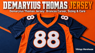 Demaryius Thomas jersey cover image - Demaryius Thomas Jersey: Broncos Career, Sizing & Care
