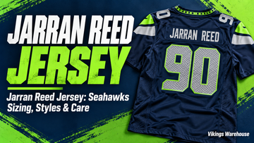 Jarran Reed jersey cover image - Jarran Reed Jersey: Seahawks Sizing, Styles & Care