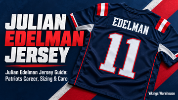 Julian Edelman jersey cover image - Julian Edelman Jersey Guide: Patriots Career, Sizing & Care