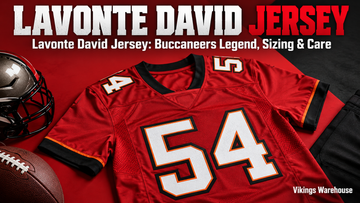 Lavonte David jersey cover image - Lavonte David Jersey: Buccaneers Legend, Sizing & Care