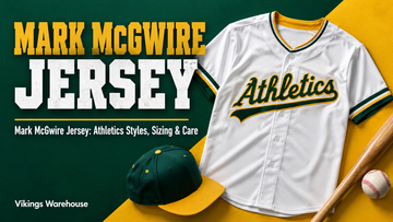 Mark McGwire jersey cover image - Mark McGwire Jersey: Athletics Styles, Sizing & Care