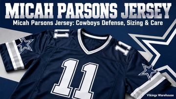 Micah Parsons jersey cover image - Micah Parsons Jersey: Cowboys Defense, Sizing & Care
