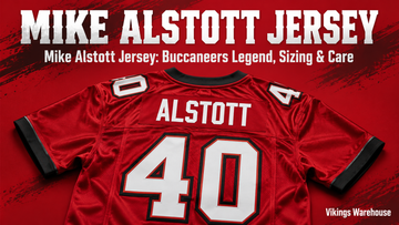 Mike Alstott jersey cover image - Mike Alstott Jersey: Buccaneers Legend, Sizing & Care