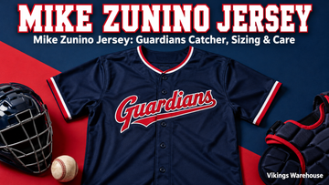 Mike Zunino jersey cover image - Mike Zunino Jersey: Guardians Catcher, Sizing & Care