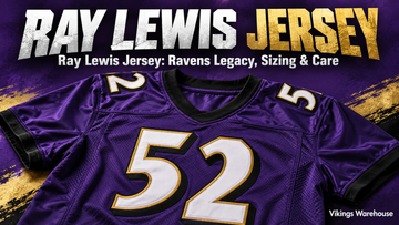 Ray Lewis jersey cover image - Ray Lewis Jersey: Ravens Legacy, Sizing & Care