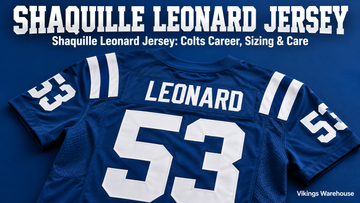 Shaquille Leonard jersey cover image - Shaquille Leonard Jersey: Colts Career, Sizing & Care