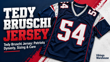 Tedy Bruschi jersey cover image - Tedy Bruschi Jersey: Patriots Dynasty, Sizing & Care