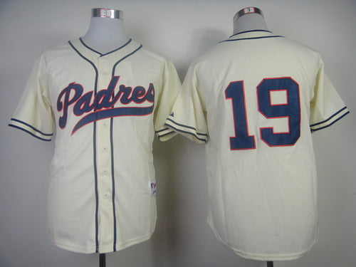 Tony Gwynn San Diego Padres cream jersey