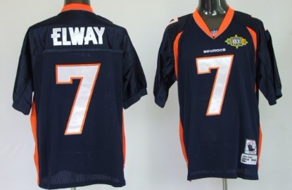 John Elway Denver Broncos blue Throwback jersey
