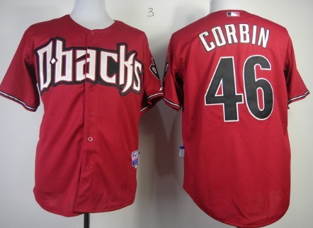 Patrick Corbin Arizona Diamondbacks red jersey