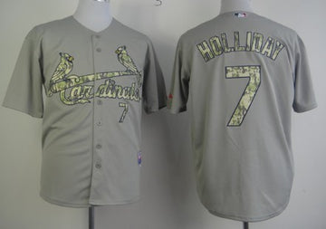 Matt Holliday St. Louis Cardinals gray Camo jersey