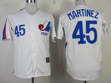 Pedro Martinez Washington Nationals white Throwback jersey
