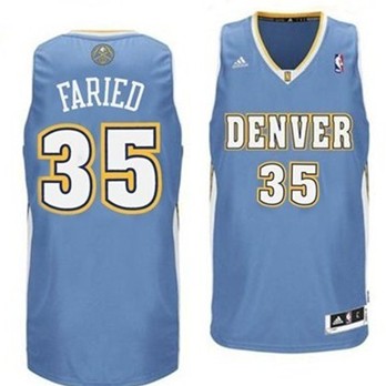 Kenneth Faried Denver Nuggets blue jersey