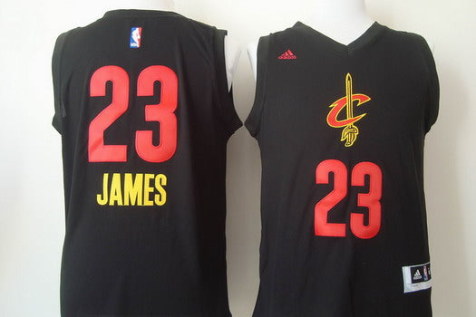 LeBron James Cleveland Cavaliers black Fashion jersey