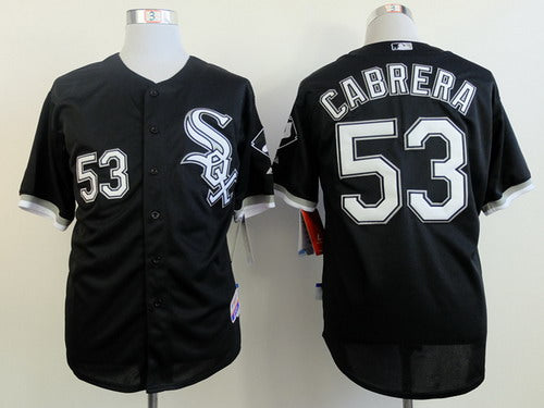 Melky Cabrera Chicago White Sox black jersey