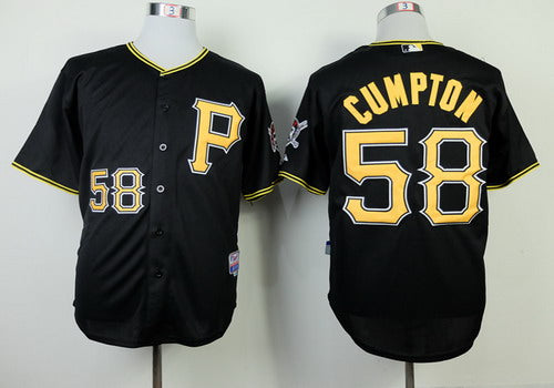Brandon Cumpton Pittsburgh Pirates black jersey