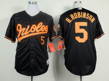 Brooks Robinson Baltimore Orioles black jersey