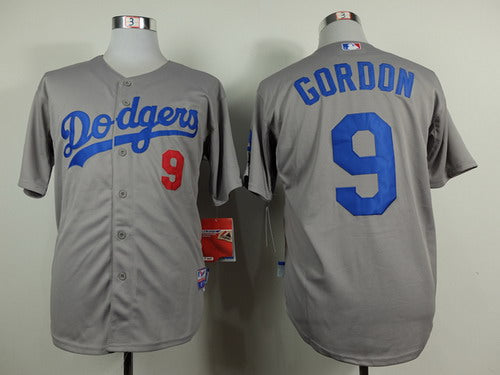 Dee Gordon Los Angeles Dodgers gray jersey