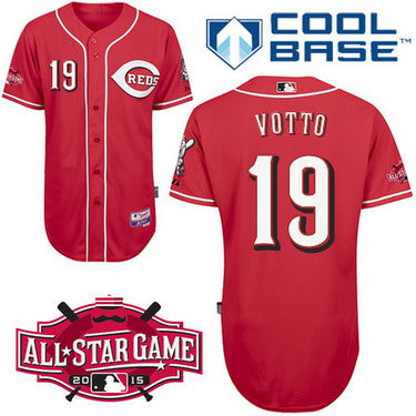 Joey Votto Cincinnati Reds red All-Star jersey