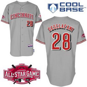 Anthony DeSclafani Cincinnati Reds gray All-Star jersey
