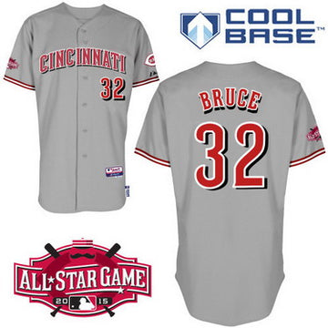 Jay Bruce Cincinnati Reds gray All-Star jersey