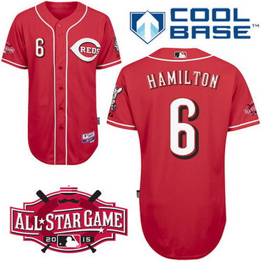 Josh Hamilton Cincinnati Reds red All-Star jersey