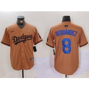 MLB Los Angeles Dodgers brown jersey