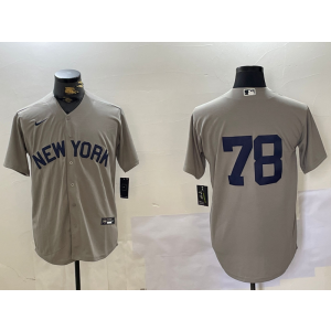 MLB New York Yankees grey jersey