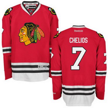 Chicago Blackhawks red Throwback jersey