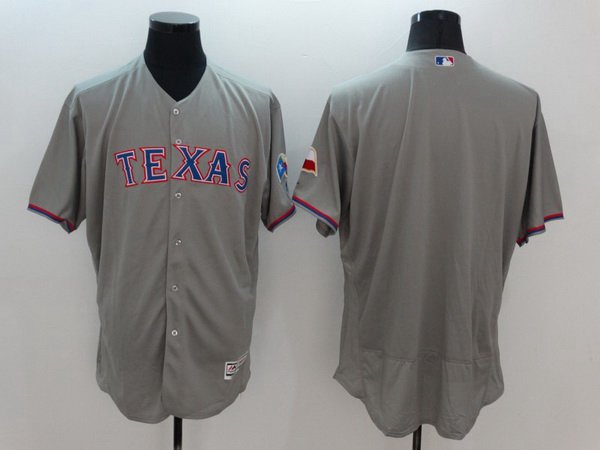 Custom Texas Rangers gray jersey