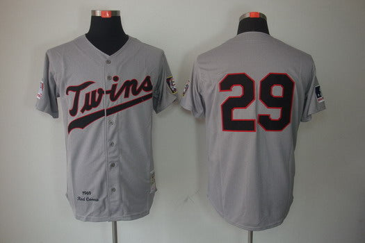 Rod Carew Minnesota Twins gray Throwback jersey