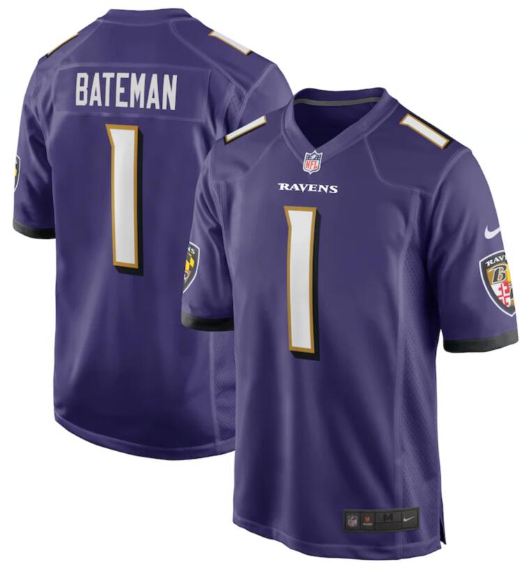 Nike Baltimore Ravens purple Vapor jersey
