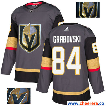 Mikhail Grabovski Vegas Golden Knights gray jersey