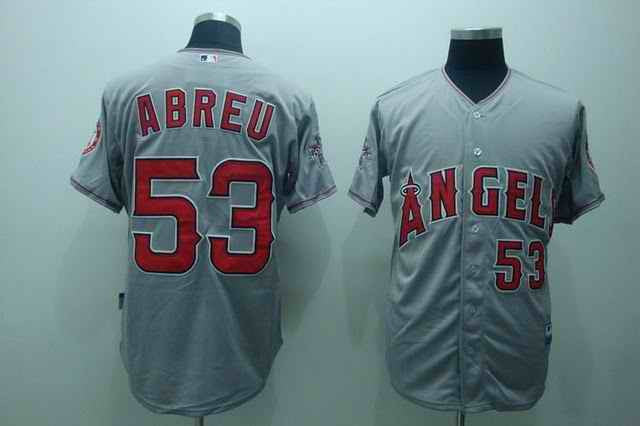 Angeles Angeles 53 Abreu grey jersey