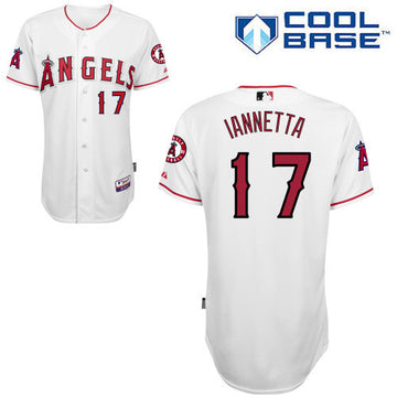 Lannetta Los Angeles Angels white jersey