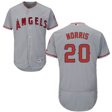 Bud Norris Los Angeles Angels gray jersey