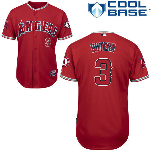 Butera Los Angeles Angels red jersey