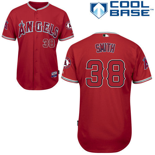 Smith Los Angeles Angels red jersey