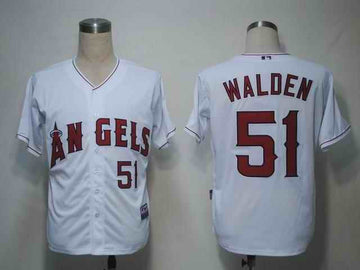 Walden Los Angeles Angels white jersey