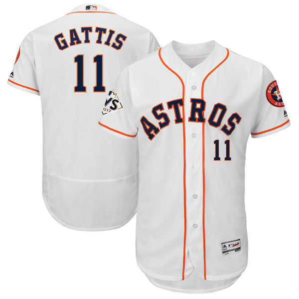 Evan Gattis Houston Astros white jersey