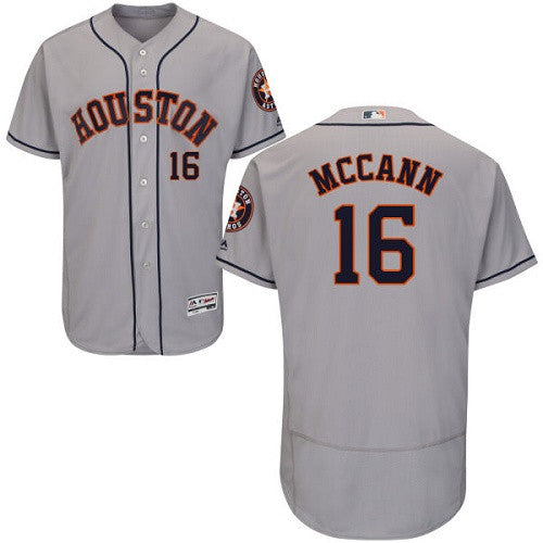 Brian McCann Houston Astros gray jersey