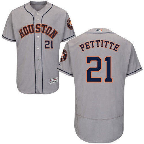 Andy Pettitte Houston Astros gray jersey