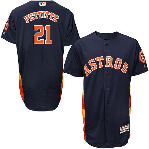 Andy Pettitte Houston Astros navy jersey