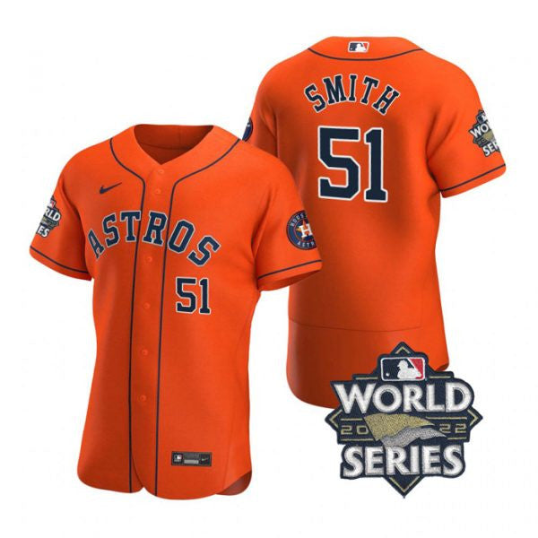 Will Smith Houston Astros orange jersey