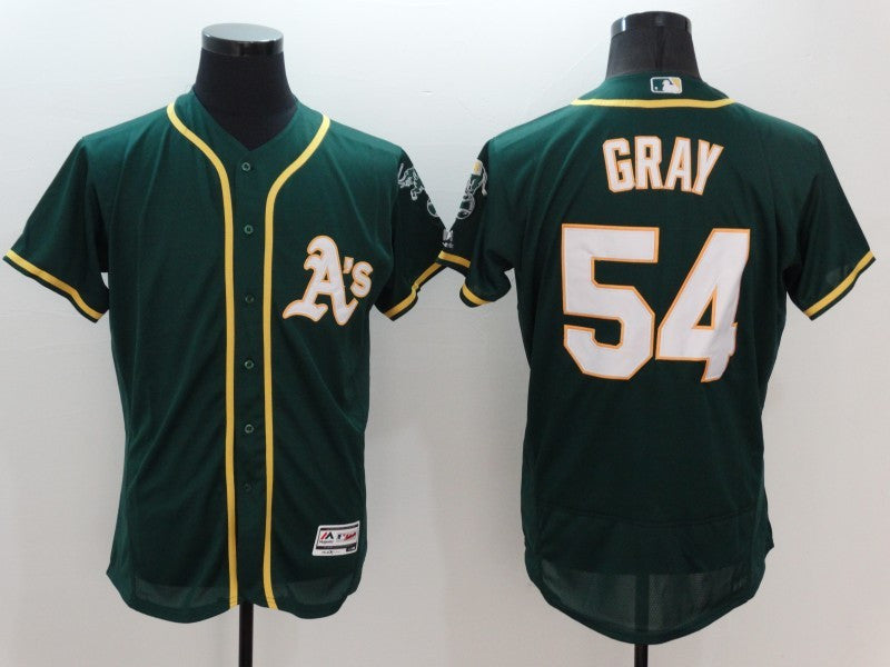 Sonny Gray Oakland Athletics green jersey