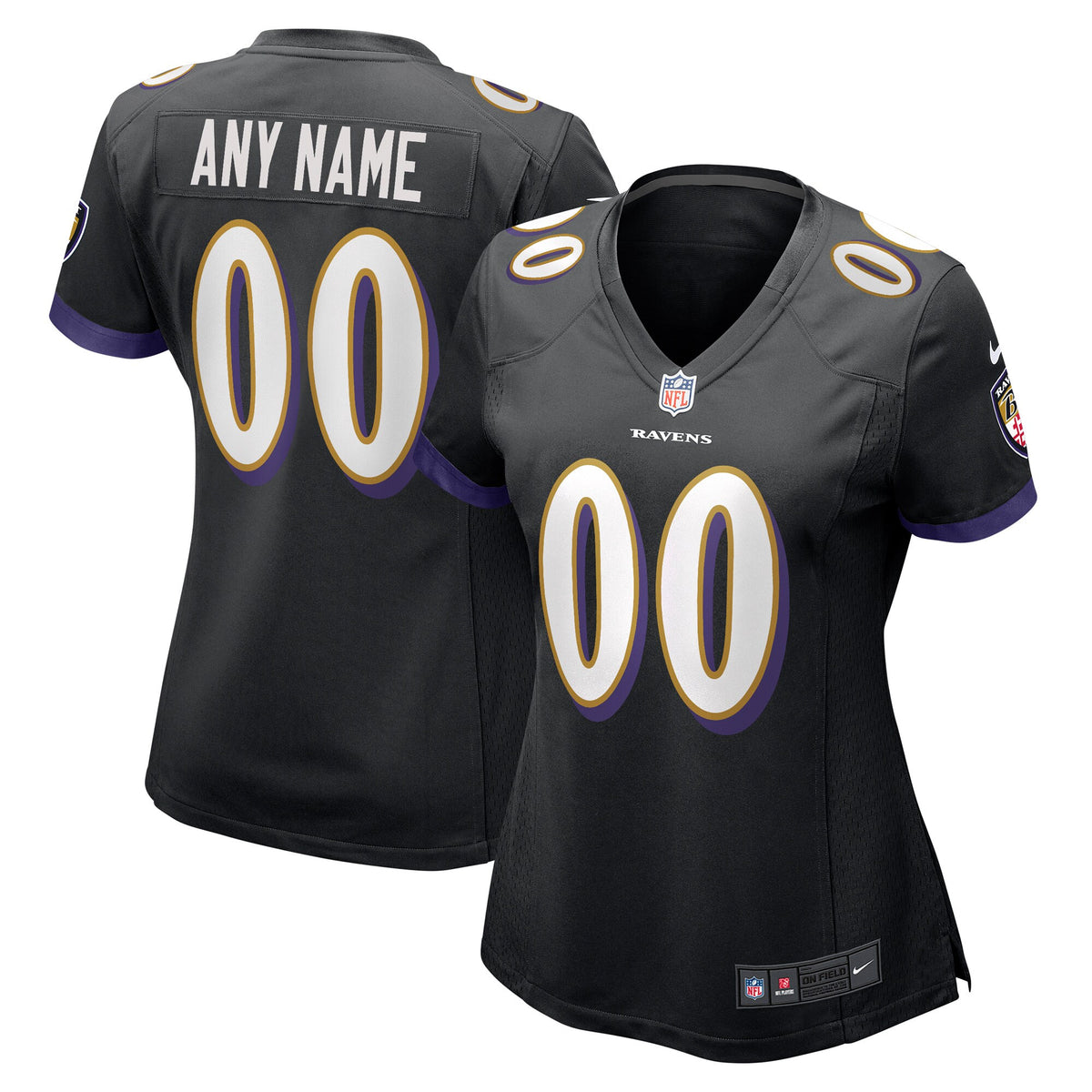 Baltimore Ravens black Alternate jersey