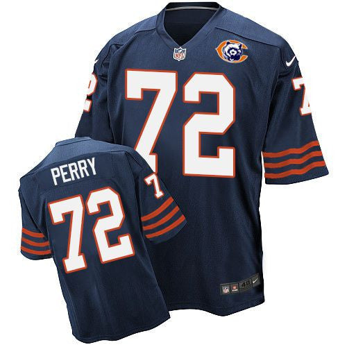 William Perry Chicago Bears navy Elite jersey